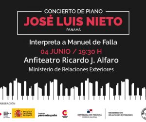 El pianista José Luis Nieto realizará concierto en Panamá