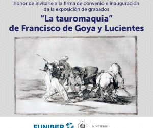 La Tauromaquia de Goya se expone en El Salvador