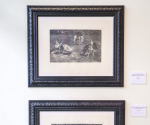 Exposición de Goya en la Embajada de México en El Salvador