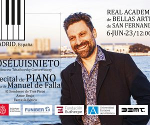 El pianista José Luis Nieto brinda concierto de su gira nacional en Madrid