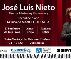 El pianista español José Luis Nieto ofrecerá un concierto en el municipio madrileño de El Álamo