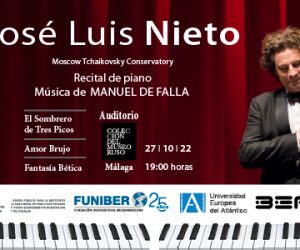Nuevo concierto del pianista José Luis Nieto en Málaga, España