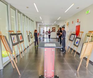 Exposición de Joan Miró en Cuito
