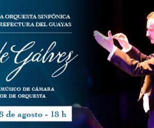 El artista Gil de Gálvez cierra su gira musical en Ecuador