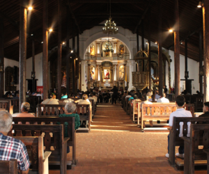 El Maestro José Manuel Gil de Gálvez celebra un concierto en la Iglesia de Natá, en la provincia de Coclé
